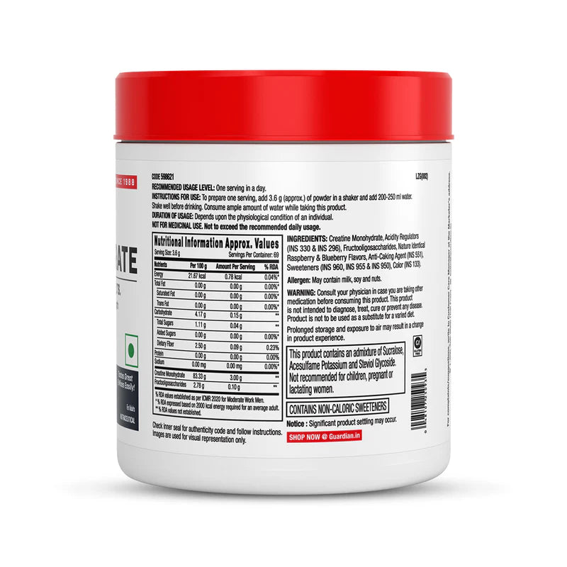 GNC LIVE WELL SINCE-1935 CREATINE