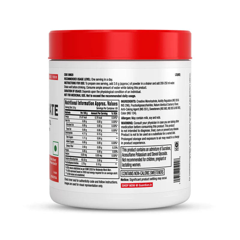 GNC LIVE WELL SINCE-1935 CREATINE