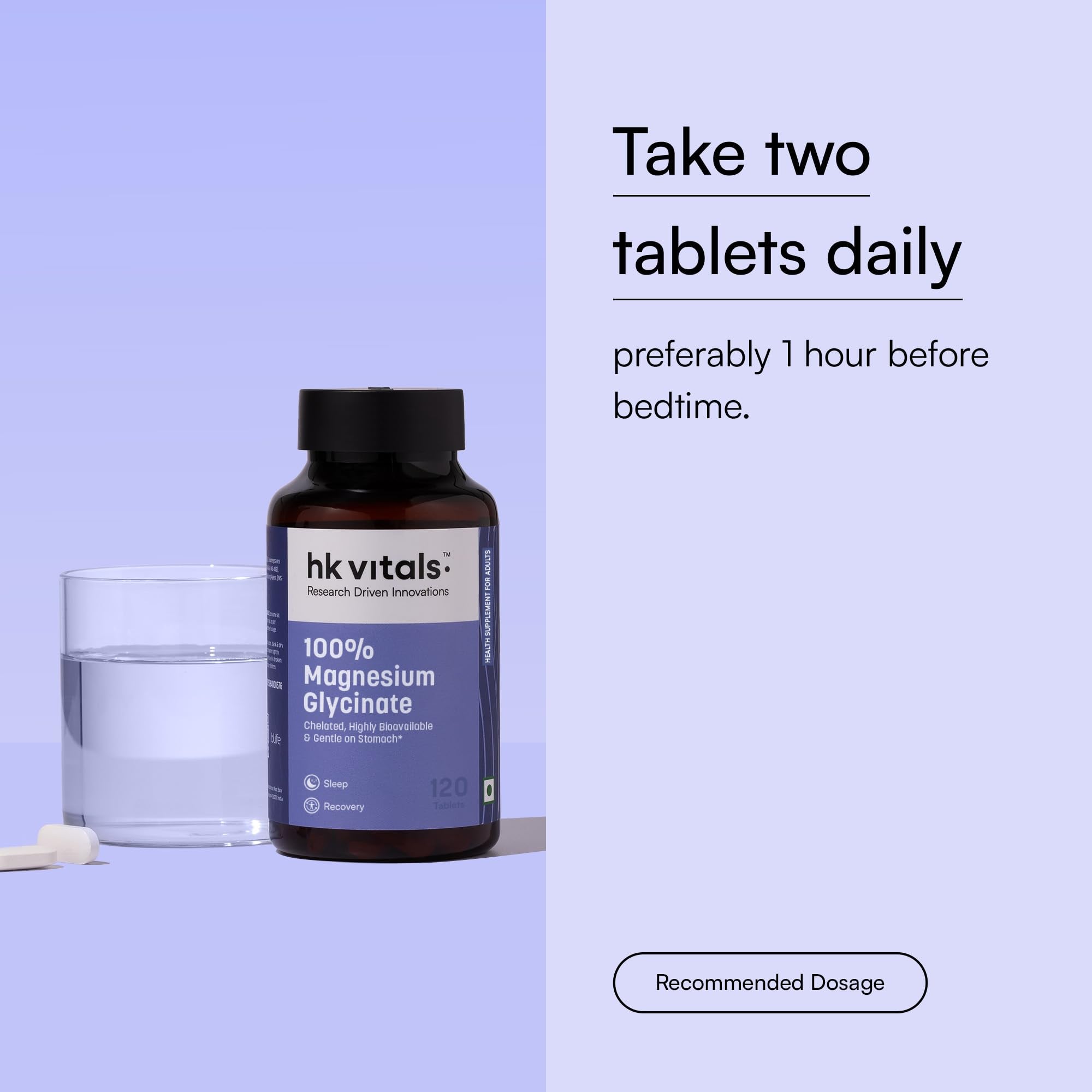 HK VITALS 100% Magnesium Glycinate