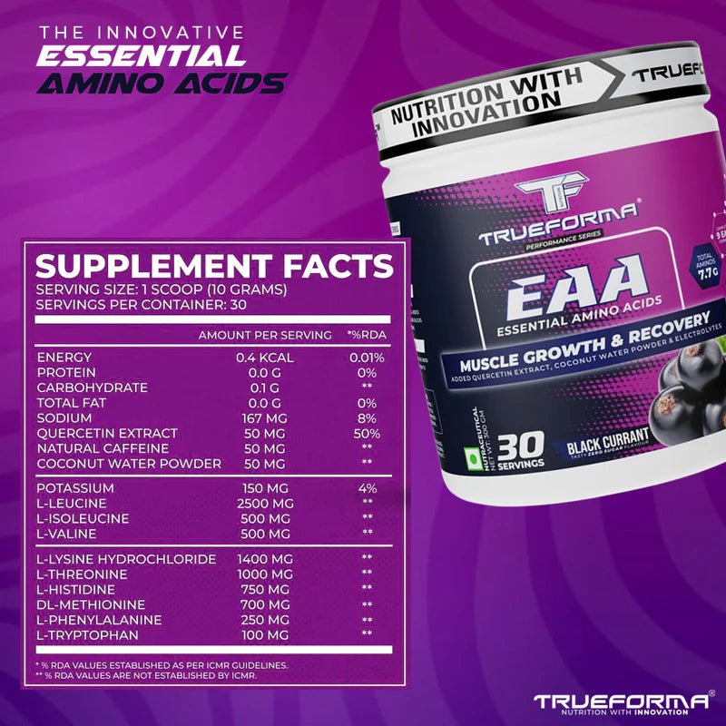 Trueforma EAA (Essential Amino Acids) – 30 Servings