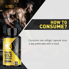 MuscleBlaze Omega 3 Fish Oil Gold 3x Triple Strength (EPA & DHA)