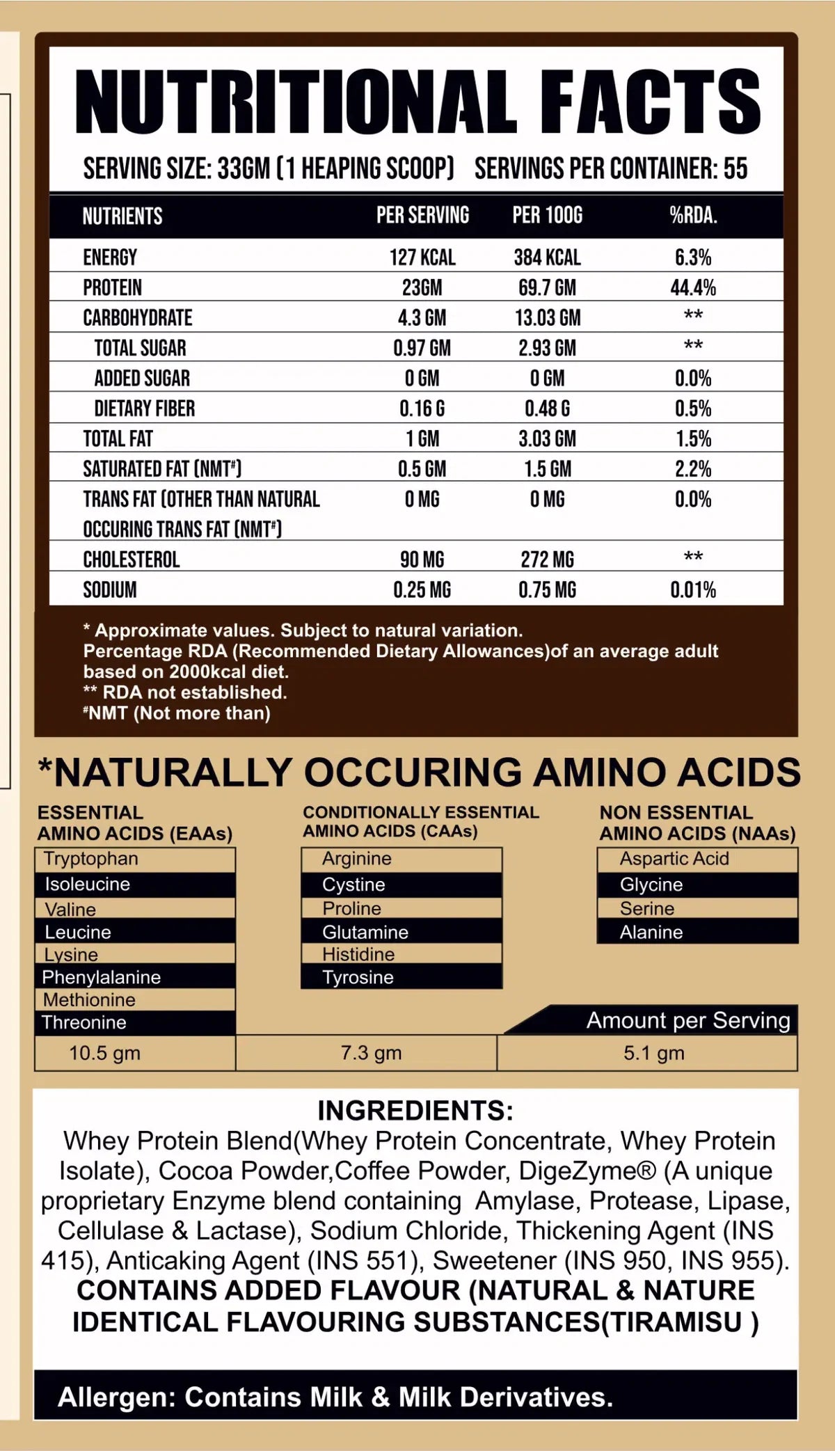 Run Whey PRO- Trustified™ (Primary Isolate + Concenterate Blend)