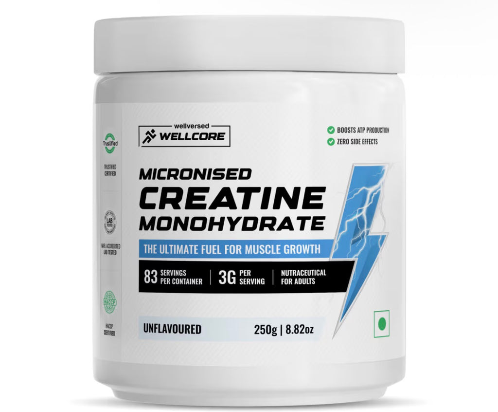 Wellversed Wellcore Pure Micronised Creatine Powder