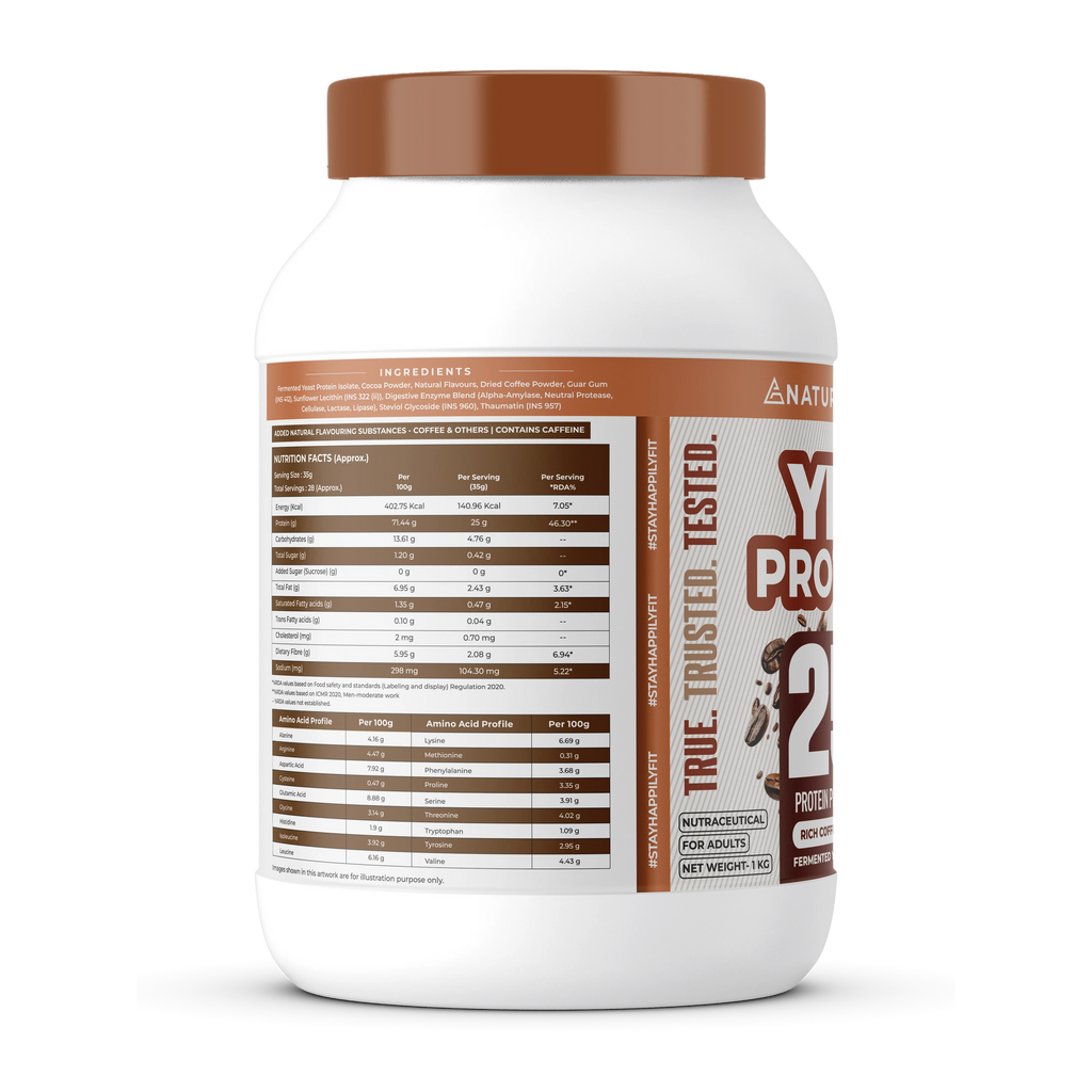 NATURALTEIN 100% Natural Yeast Protein