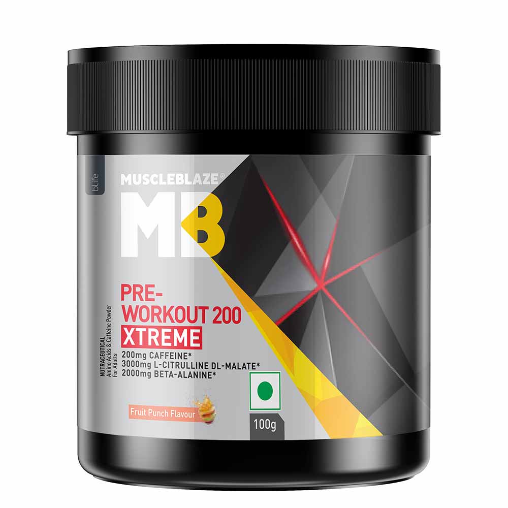 MB MuscleBlaze PRE Workout 200 Xtreme