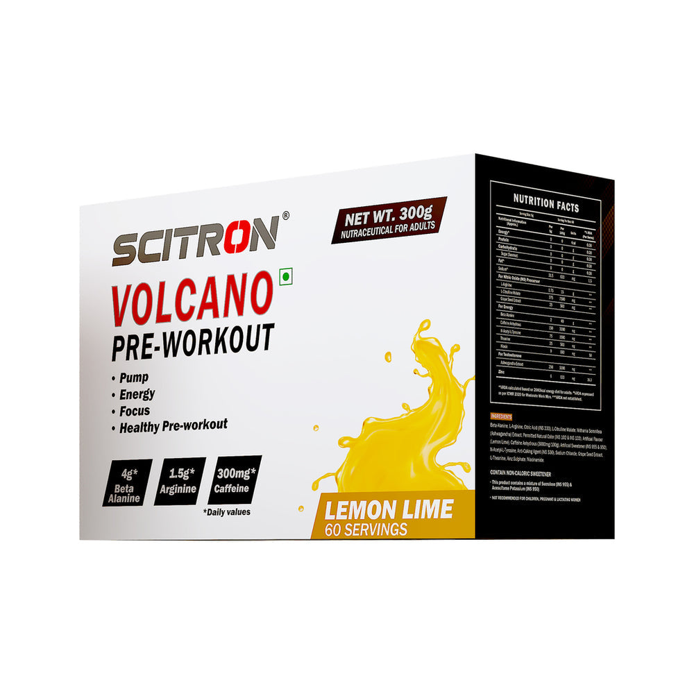Scitron Volcano Pre-Workout 60 serving preworkout