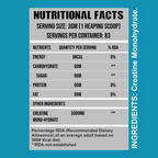 RIPPED UP NUTRITION CREATINE Monohydrate- Micronized