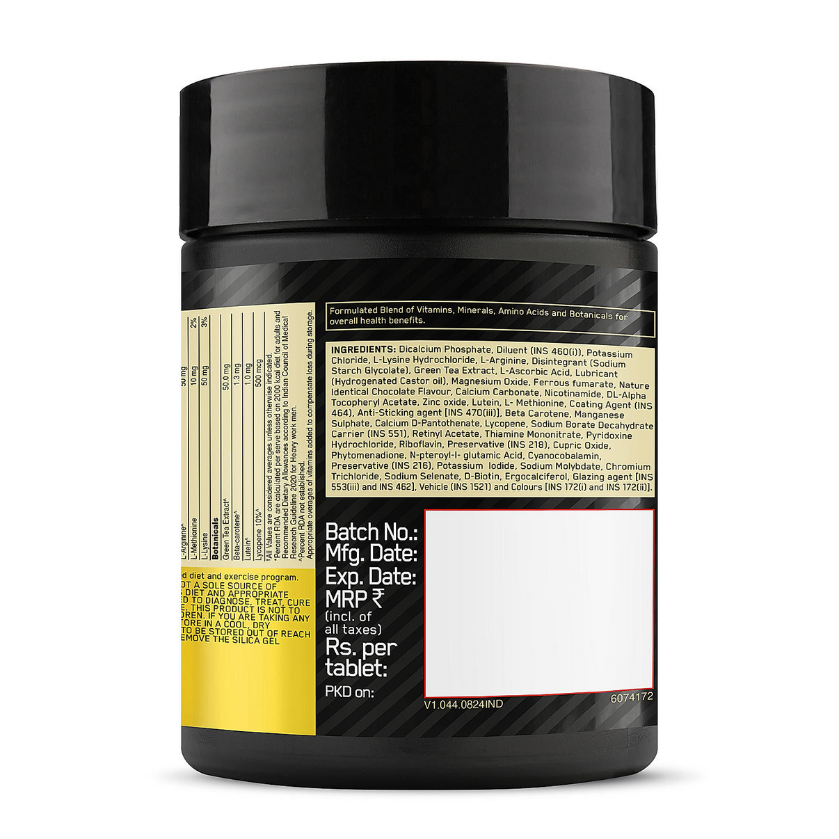 ON (Optimum Nutrition) Multivitamin for Men, 60 tablet(s)