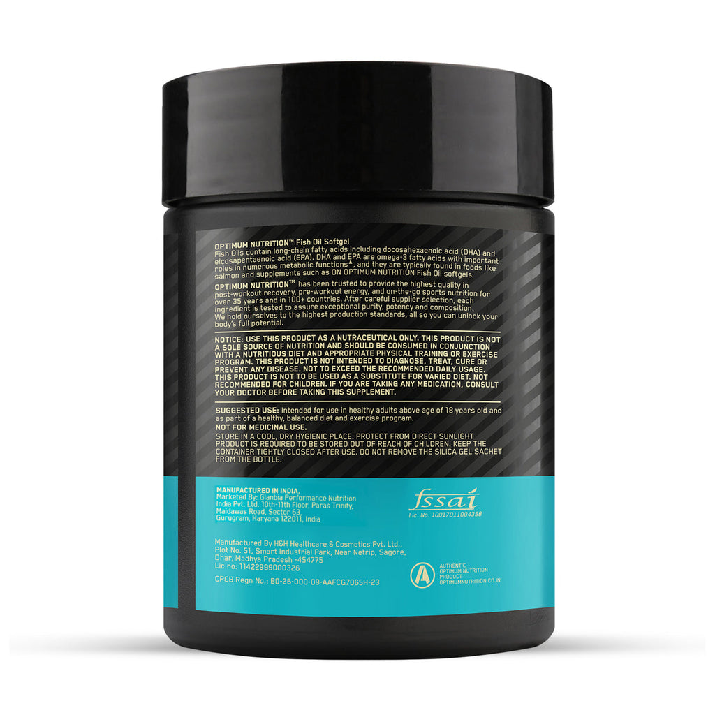 ON (Optimum Nutrition) Fish Oil, 60 softgels