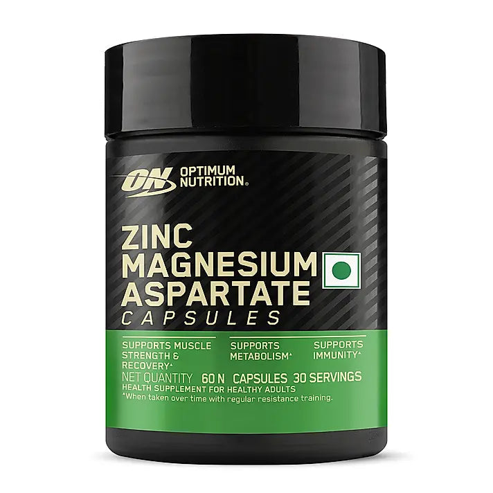 ON (Optimum Nutrition) Zinc Magnesium Aspartate (ZMA), 60 capsules