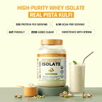 Natural Whey Protein Isolate –  (30g protein)