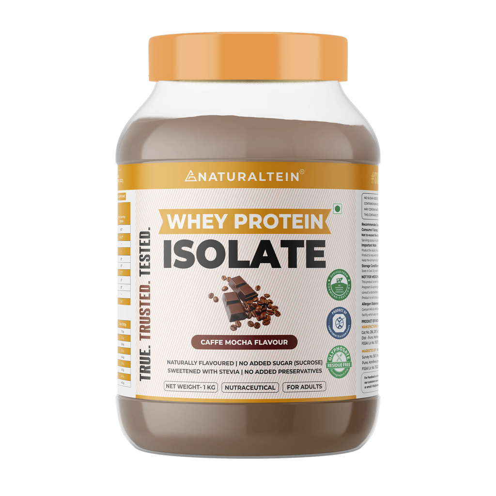 Natural Whey Protein Isolate –  (30g protein)