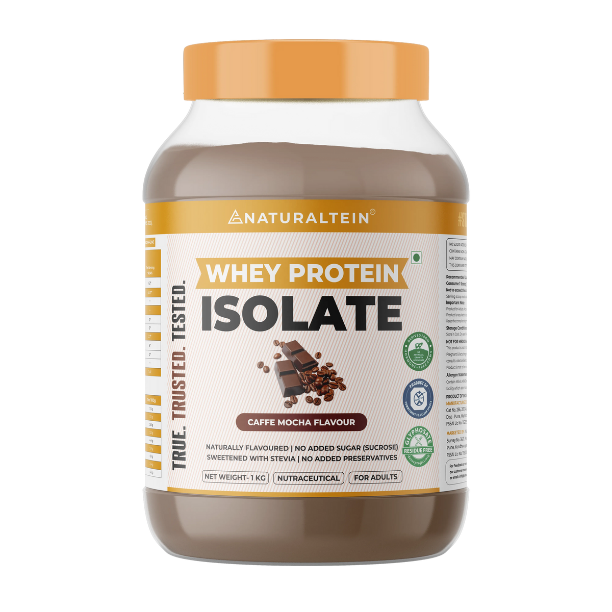 Natural Whey Protein Isolate –  (30g protein)