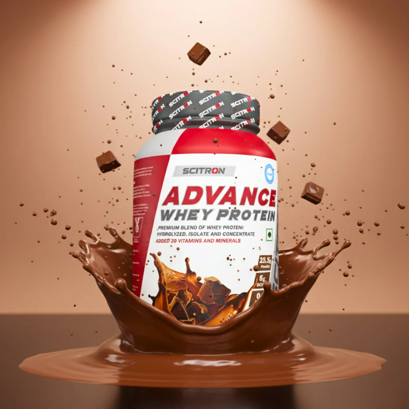 Advance Whey Protein with 20 Vitamins & Minerals