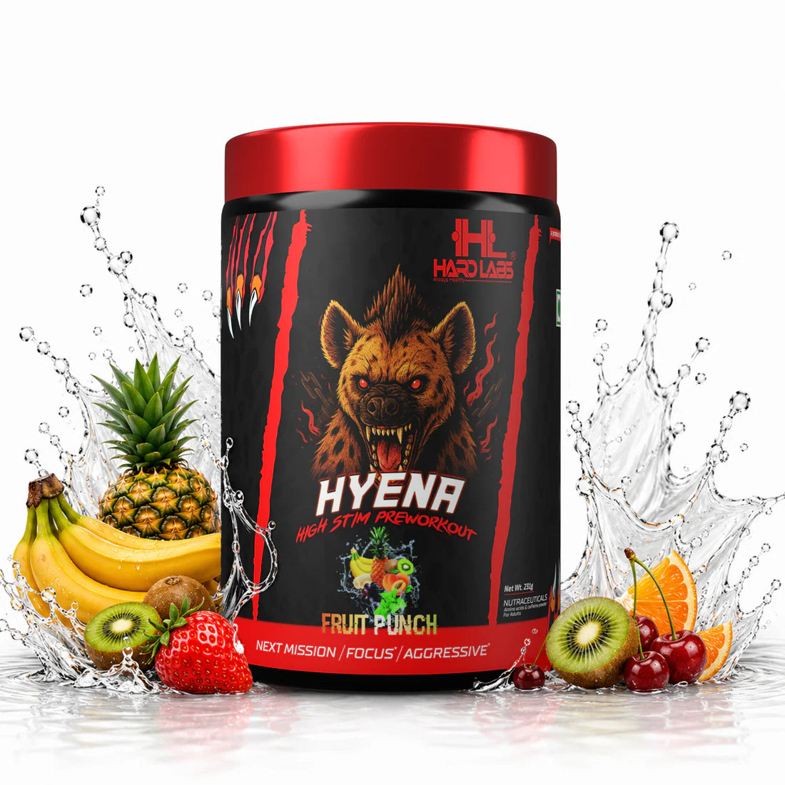 Hyena High Stim Pre Workout Main image