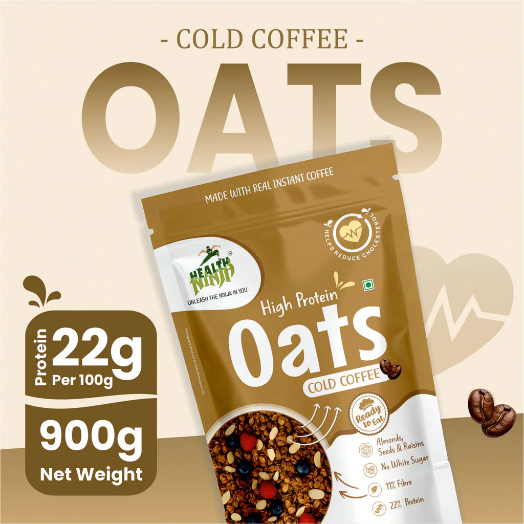 High Protein Health Ninja Oats | 900 gm