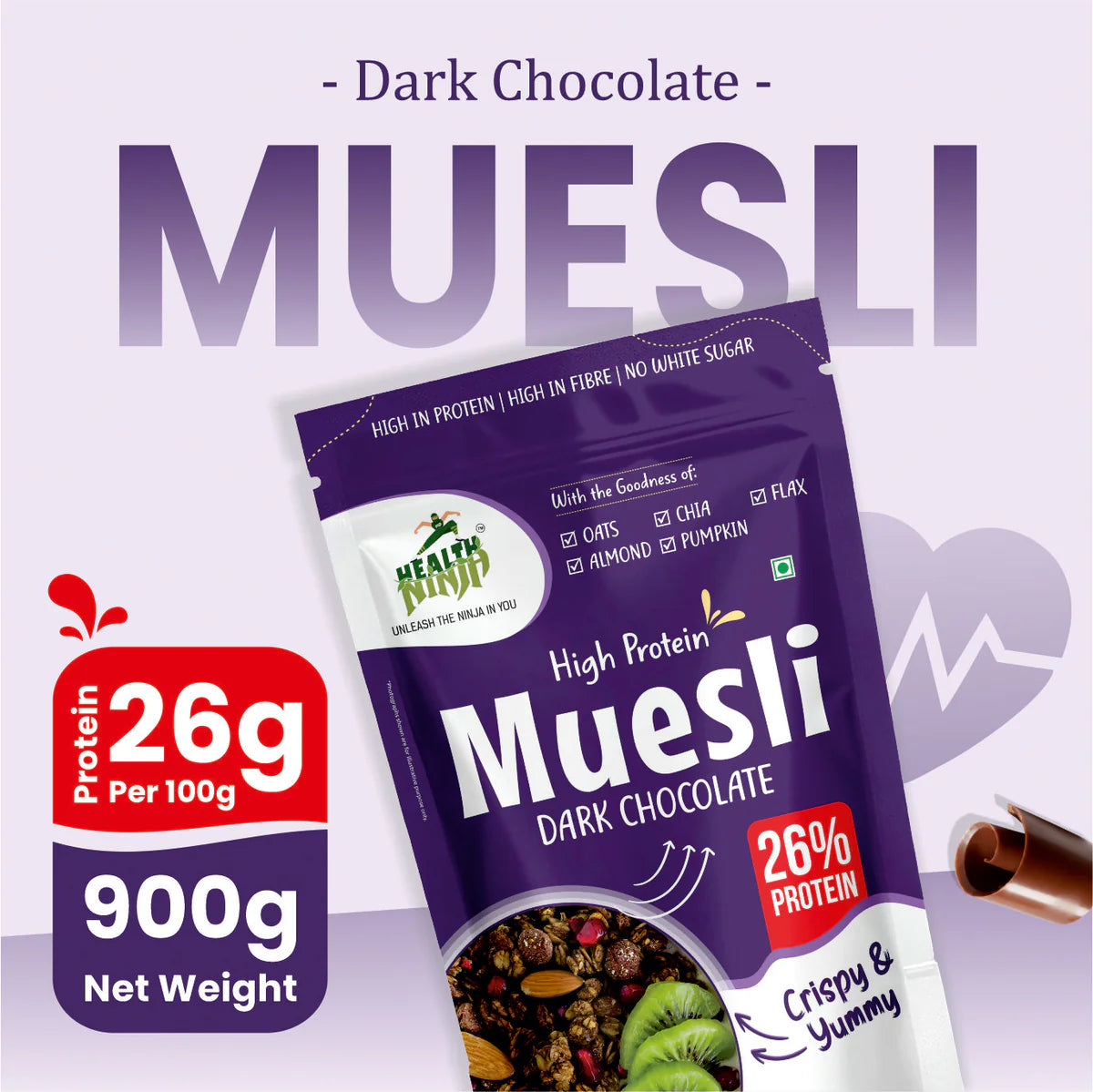 High Protein Health Ninja Muesli |900gm