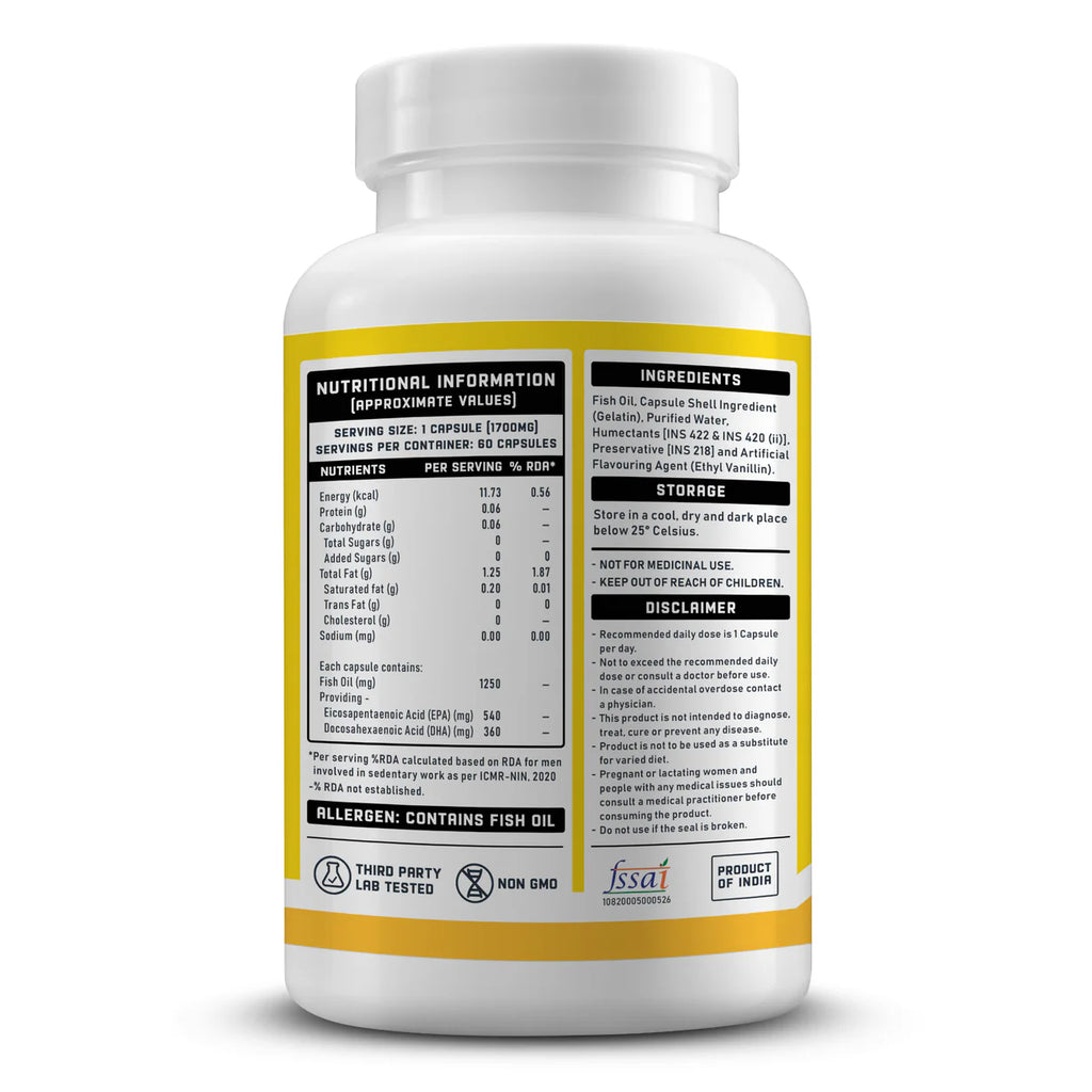 Wellversed YouWeFit Omega-3 Fish Oil