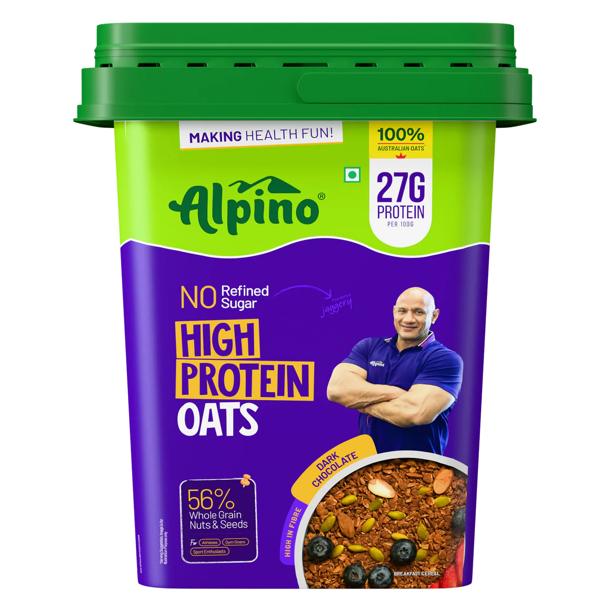 Alpino High Protein Oats (27gm) Secondary image