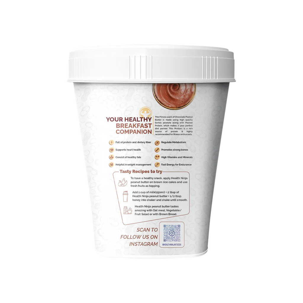 High Protein Health Ninja Dark Chocolate Peanut Butter | Smooth