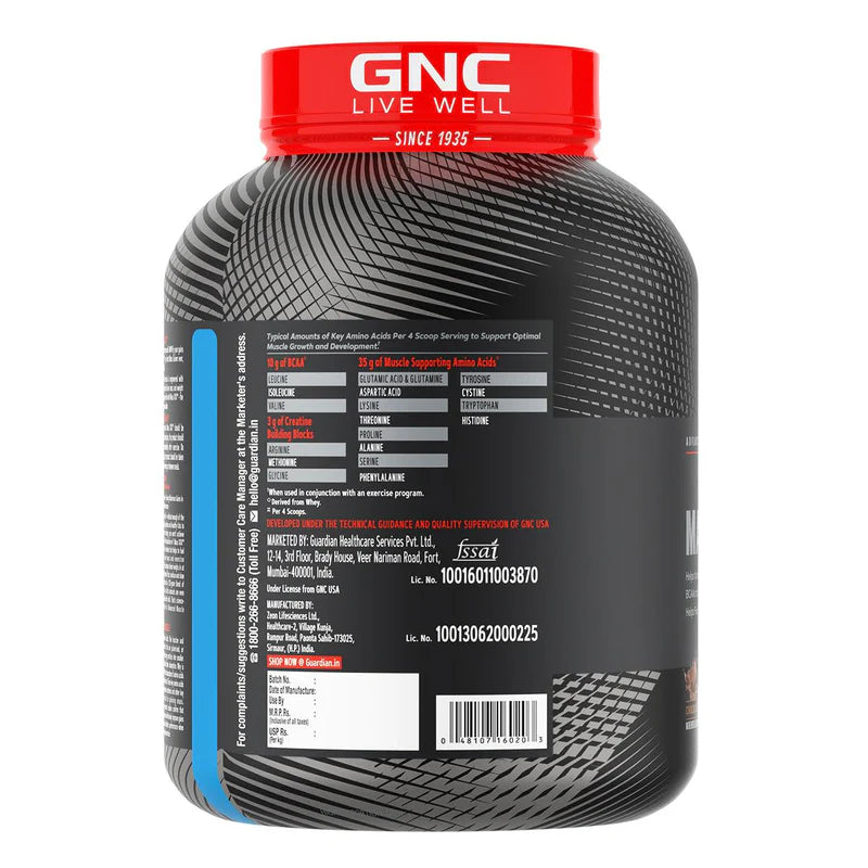 GNC LIVE WELL SINCE-1935 AMPLIFIED MASS XXX