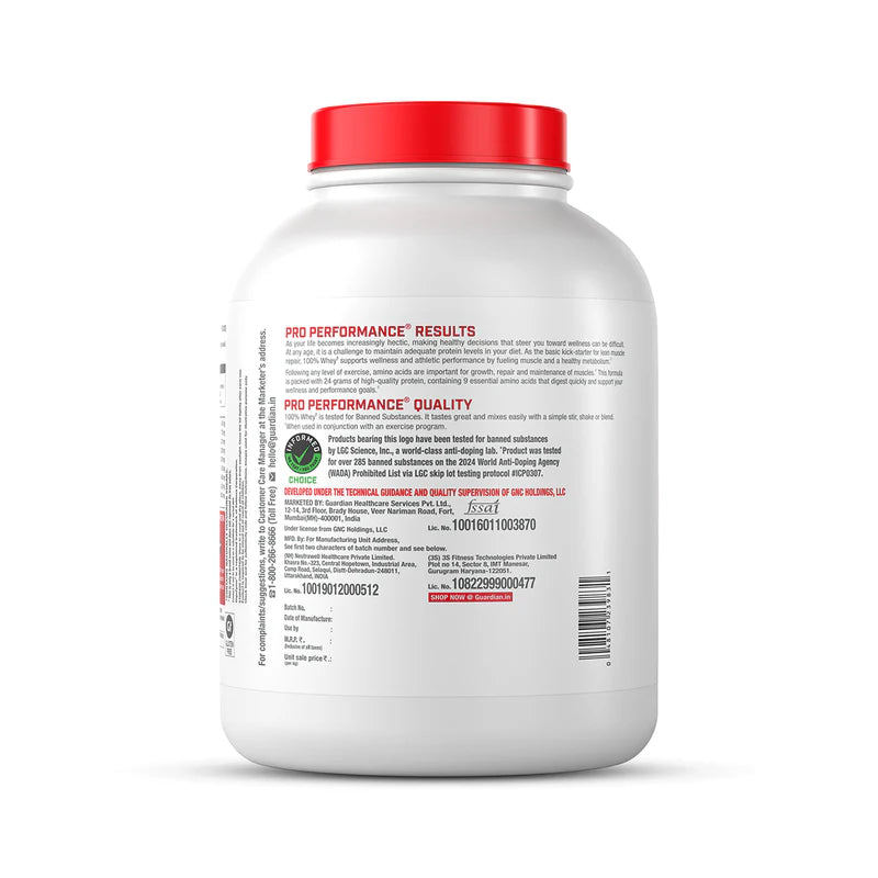 GNC LIVE WELL-SINCE1935 WHEY PROTIEN