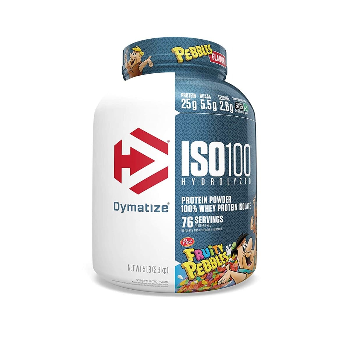 Dymatize ISO 100 Hydrolyzed - Whey Protein Isolate - 2.3 Kg (5 Lb)