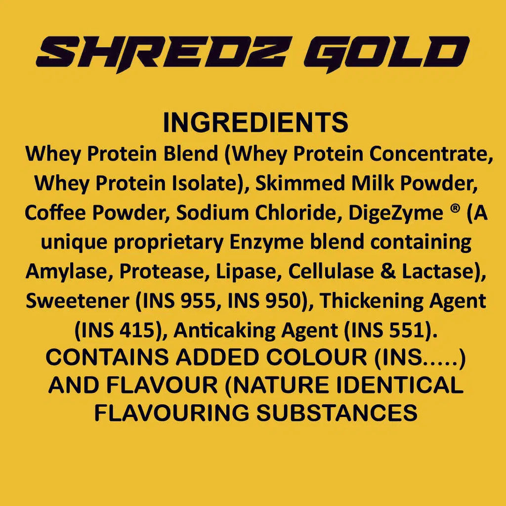 Run Shredz Gold