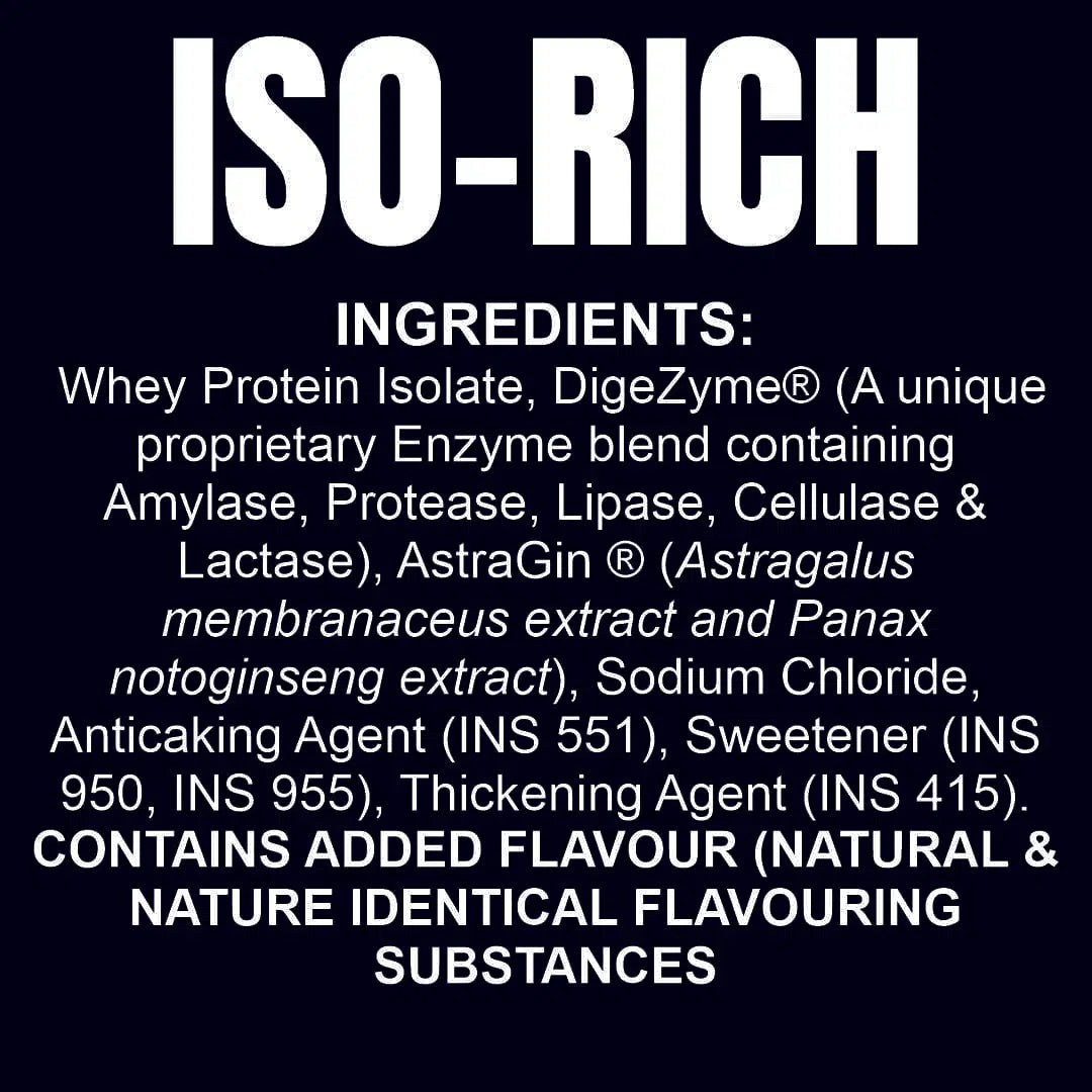 Run Iso-Rich PREMIUM Isolate