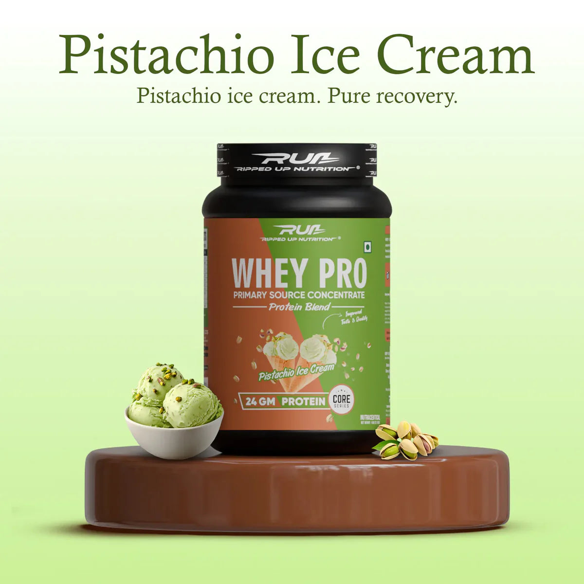 Run Whey PRO- Trustified™ (Primary Isolate + Concenterate Blend)