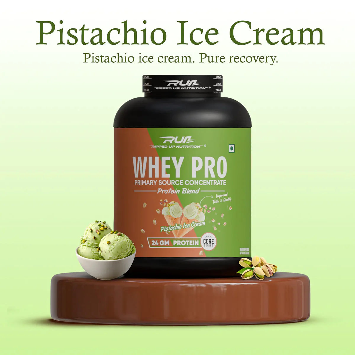 Run Whey PRO- Trustified™ (Primary Isolate + Concenterate Blend)