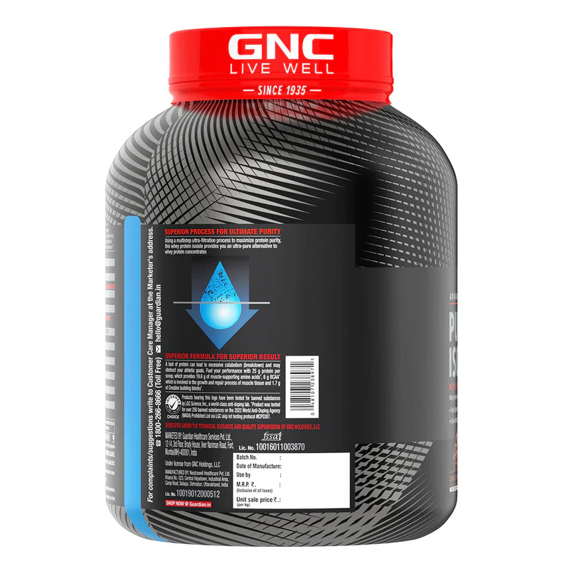 GNC LIVE WELL-SINCE1935 PURE ISOLATE PROTIEN