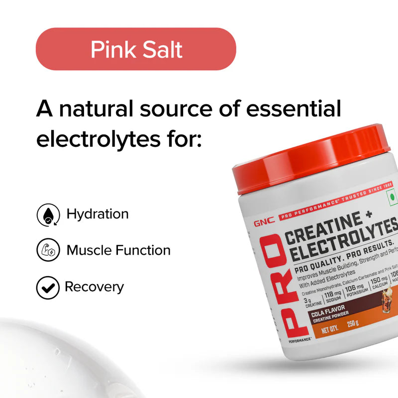 GNC LIVE WELL SINCE -1935 CREATINE+ELECTROLYTES