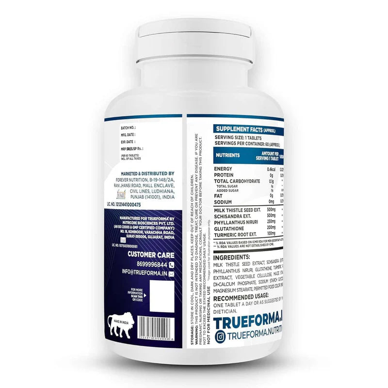Trueforma Liver Pro 1500 – Natural Liver Support