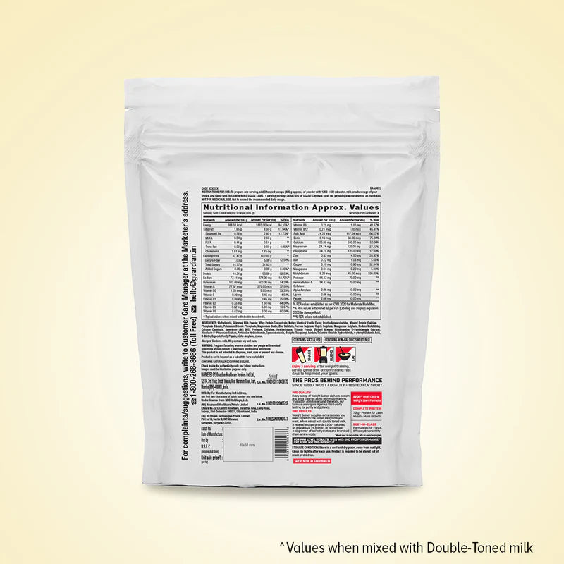 GNC-LIVE WELL SINCE-1935 WEIGHT GAINER