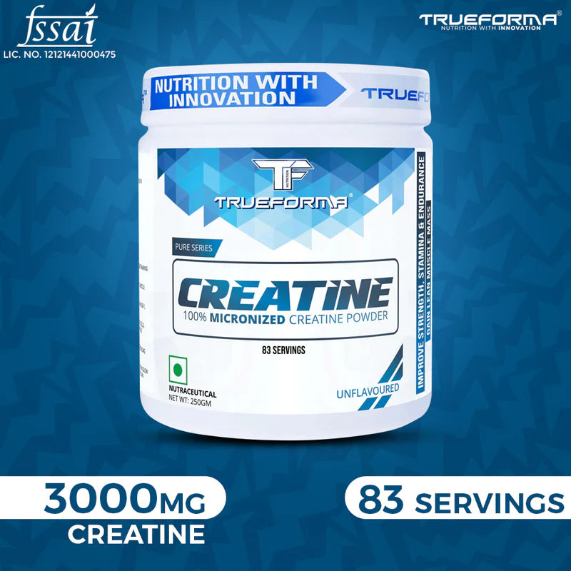 Trueforma Creatine Powder – 100% Micronized | 83 Servings Main image