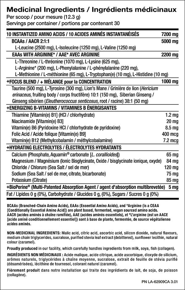 PVL Gold Series EAA+BCAA Complete | 30 Servings - ( 369 gm )