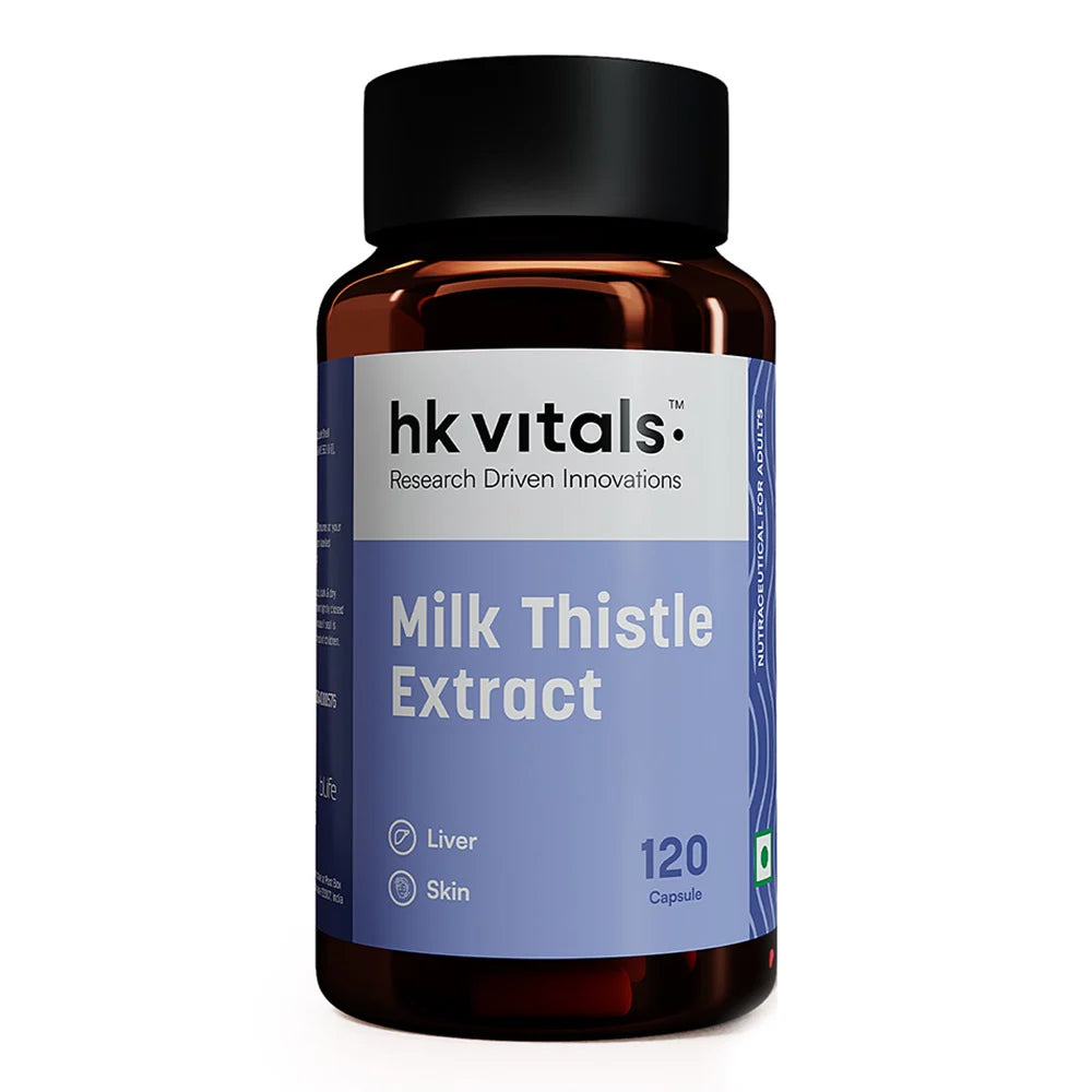 3 - HK Vitals Milk Thistle Extract 600mg,  120 capsules