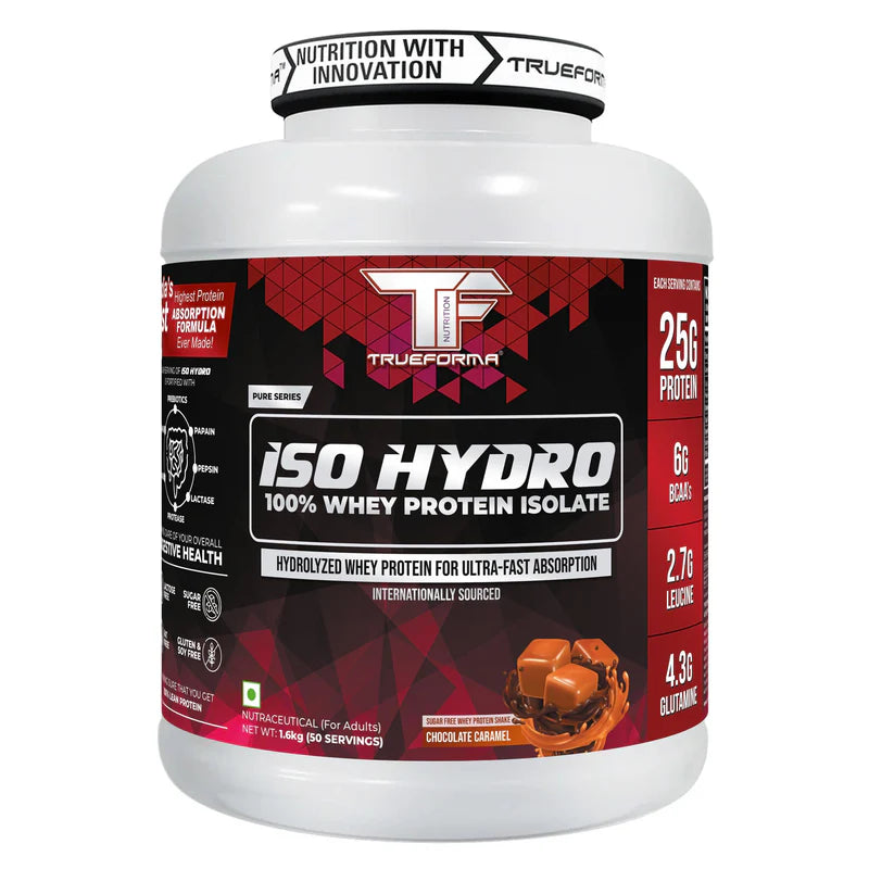 Trueforma ISO Hydro Whey Isolate & Hydrolysate Protein Blend 50 Scoops