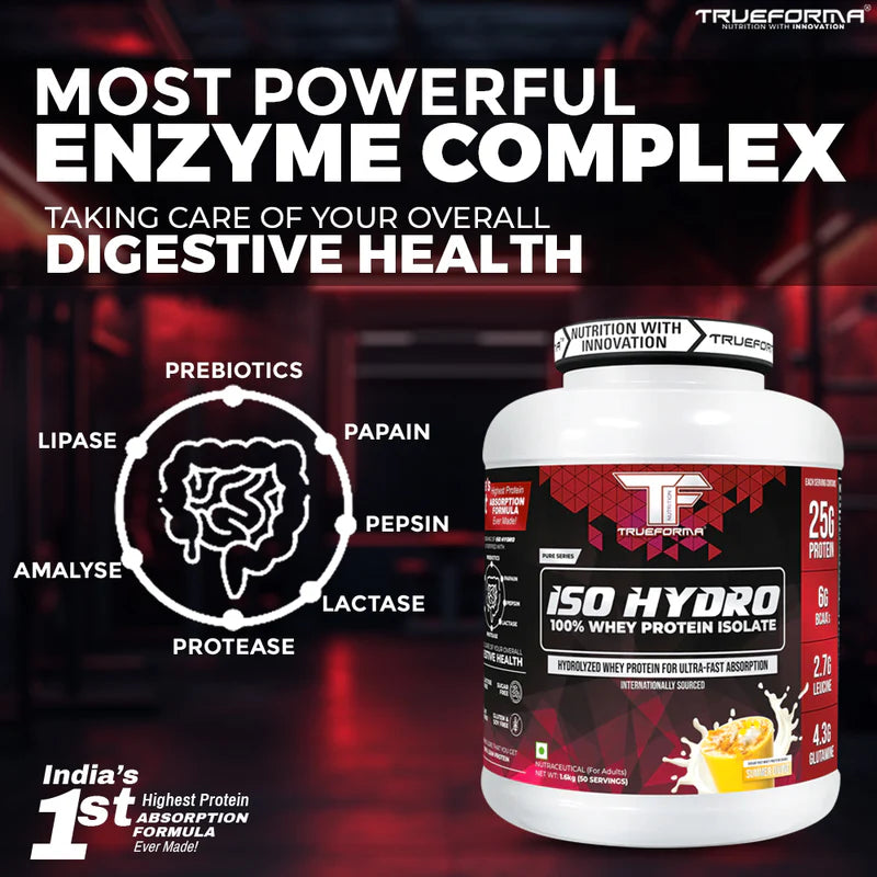 Trueforma ISO Hydro Whey Isolate & Hydrolysate Protein Blend 50 Scoops
