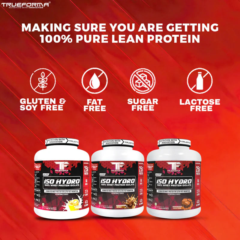 Trueforma ISO Hydro Whey Isolate & Hydrolysate Protein Blend 50 Scoops