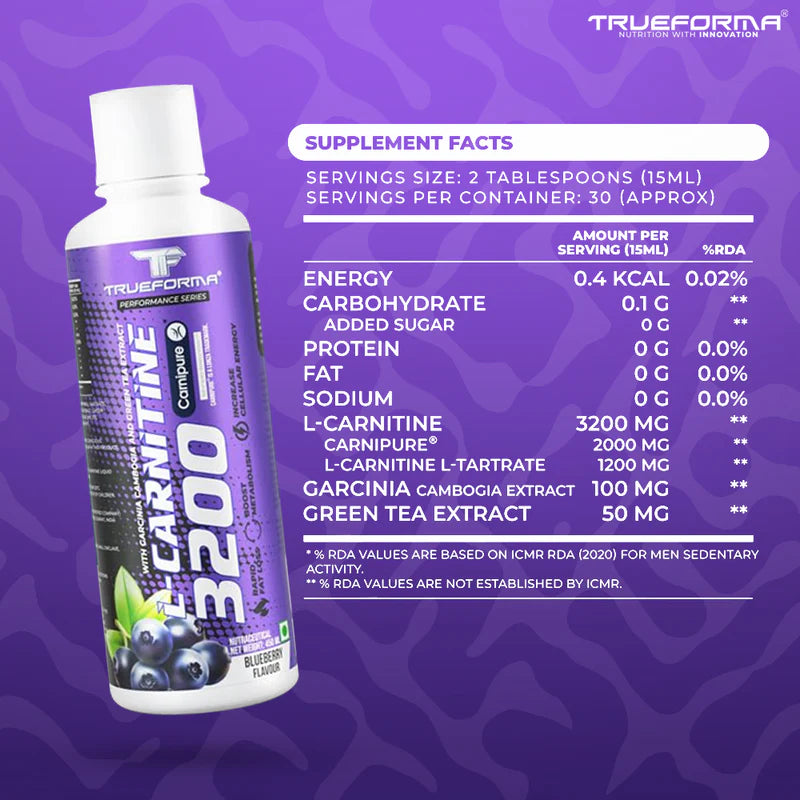 Trueforma L-Carnitine 3200