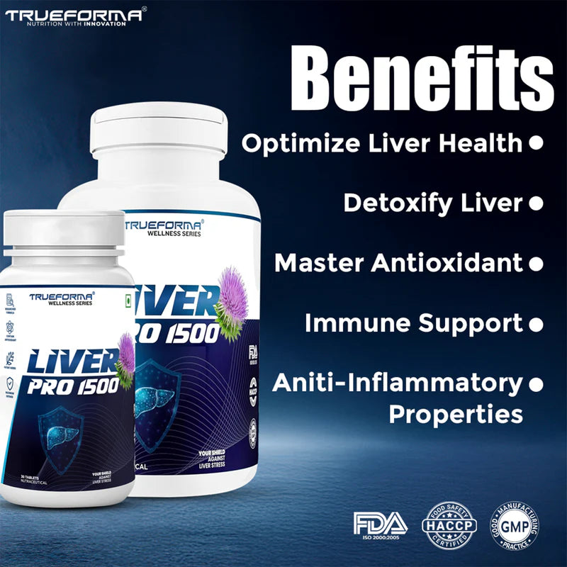 Trueforma Liver Pro 1500 – Natural Liver Support Secondary image