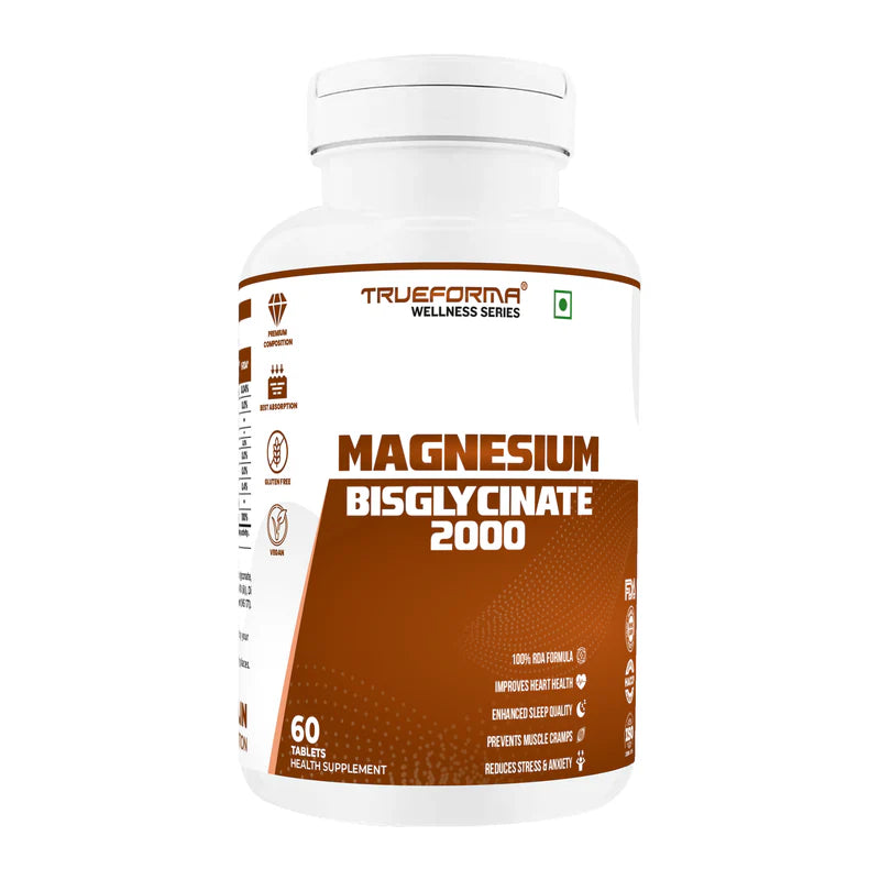 Trueforma Magnesium Bisglycinate 2000 | 60 Tablets Main image