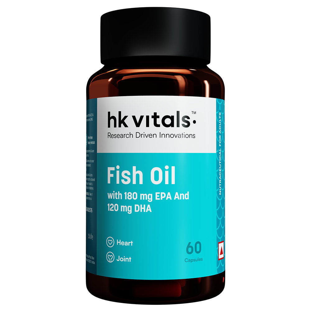 HK Vitals Fish Oil Capsules by HealthKart,  60 capsules