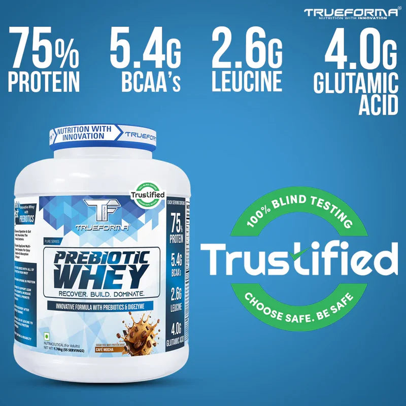 Trueforma 100% Whey Protein with Prebiotics & Enzymes
