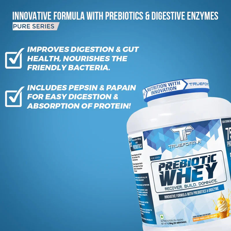 Trueforma 100% Whey Protein with Prebiotics & Enzymes