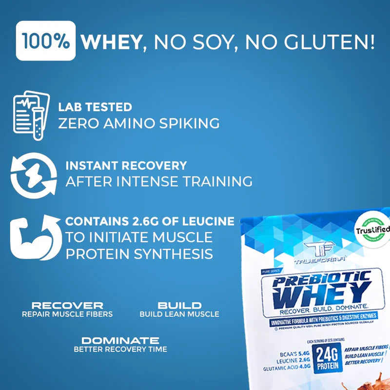 Trueforma 100% Whey Protein with Prebiotics & Enzymes