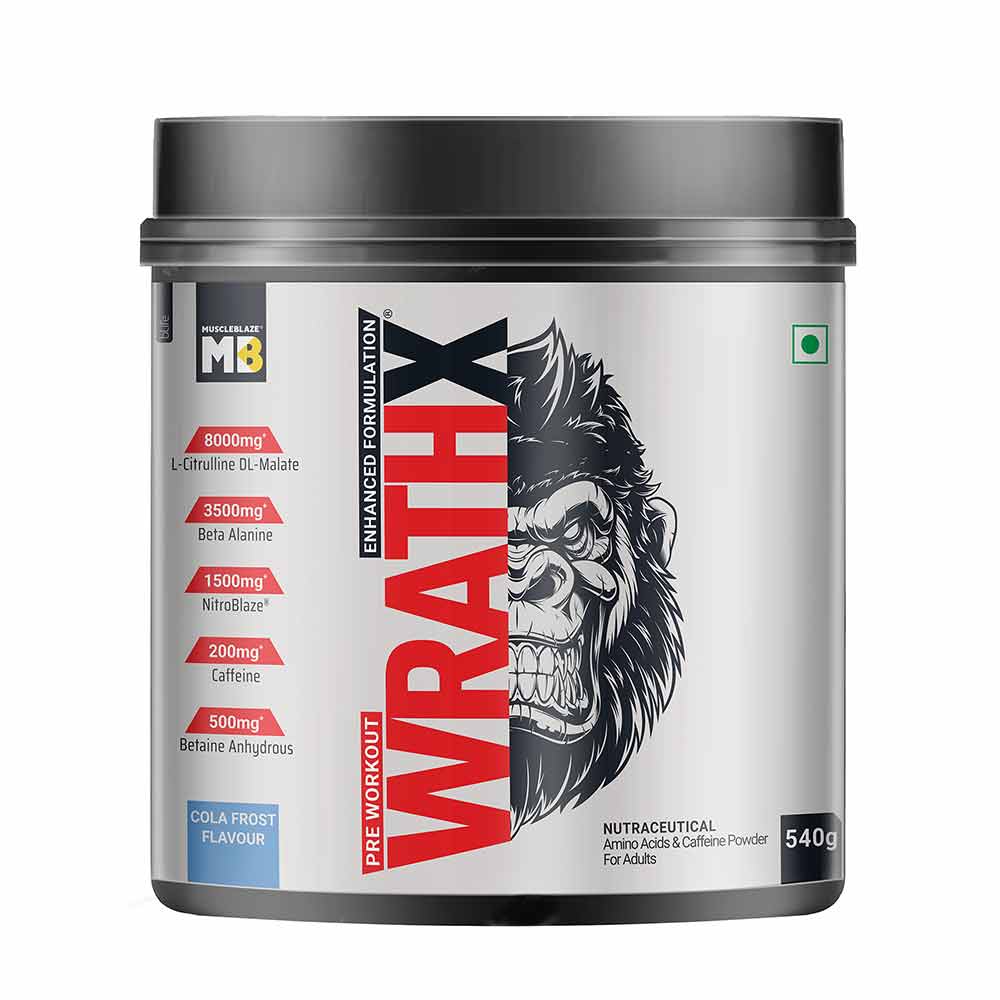 MuscleBlaze Pre Workout WrathX