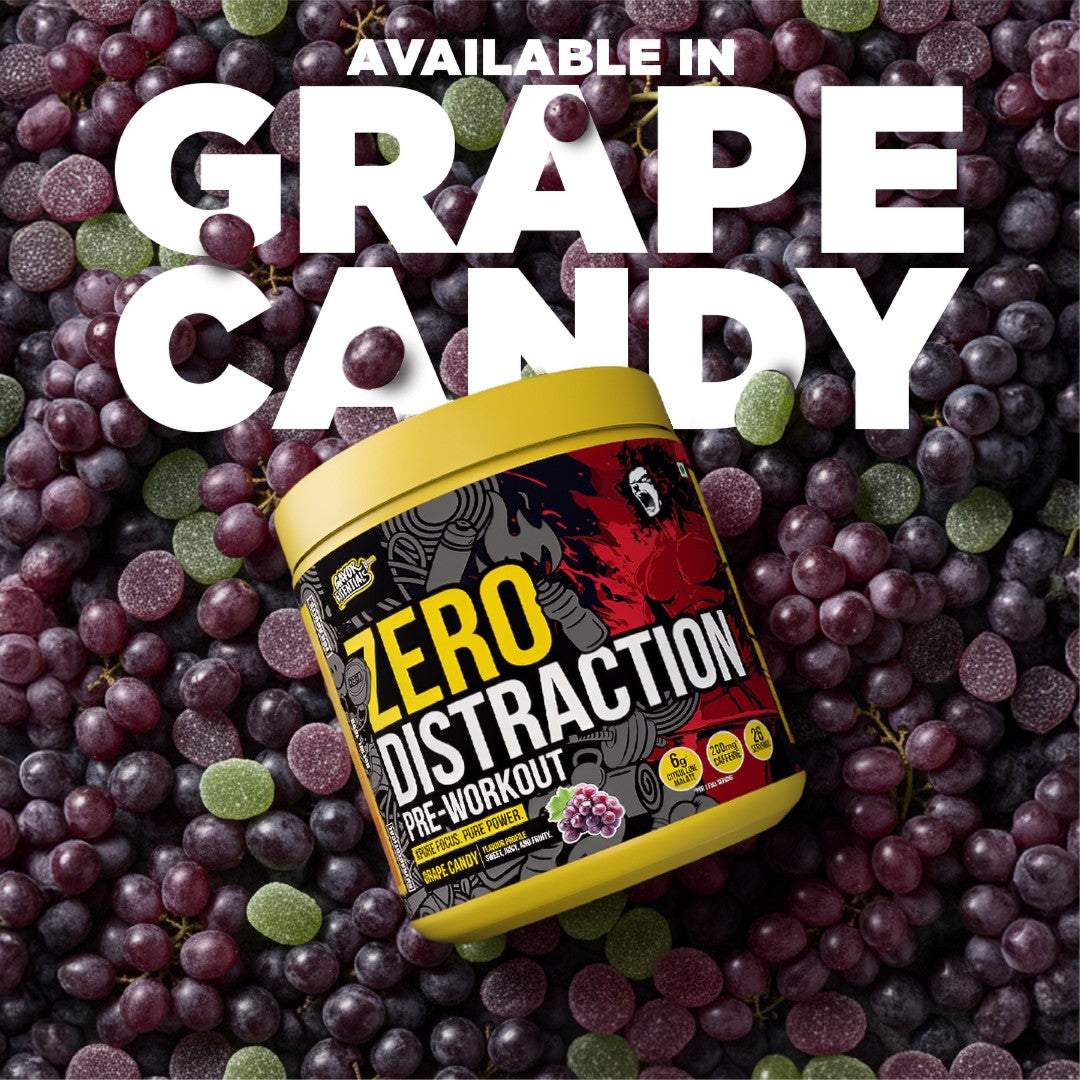 Zero Distraction Pre Workout. Pure Focus. Pure Power.